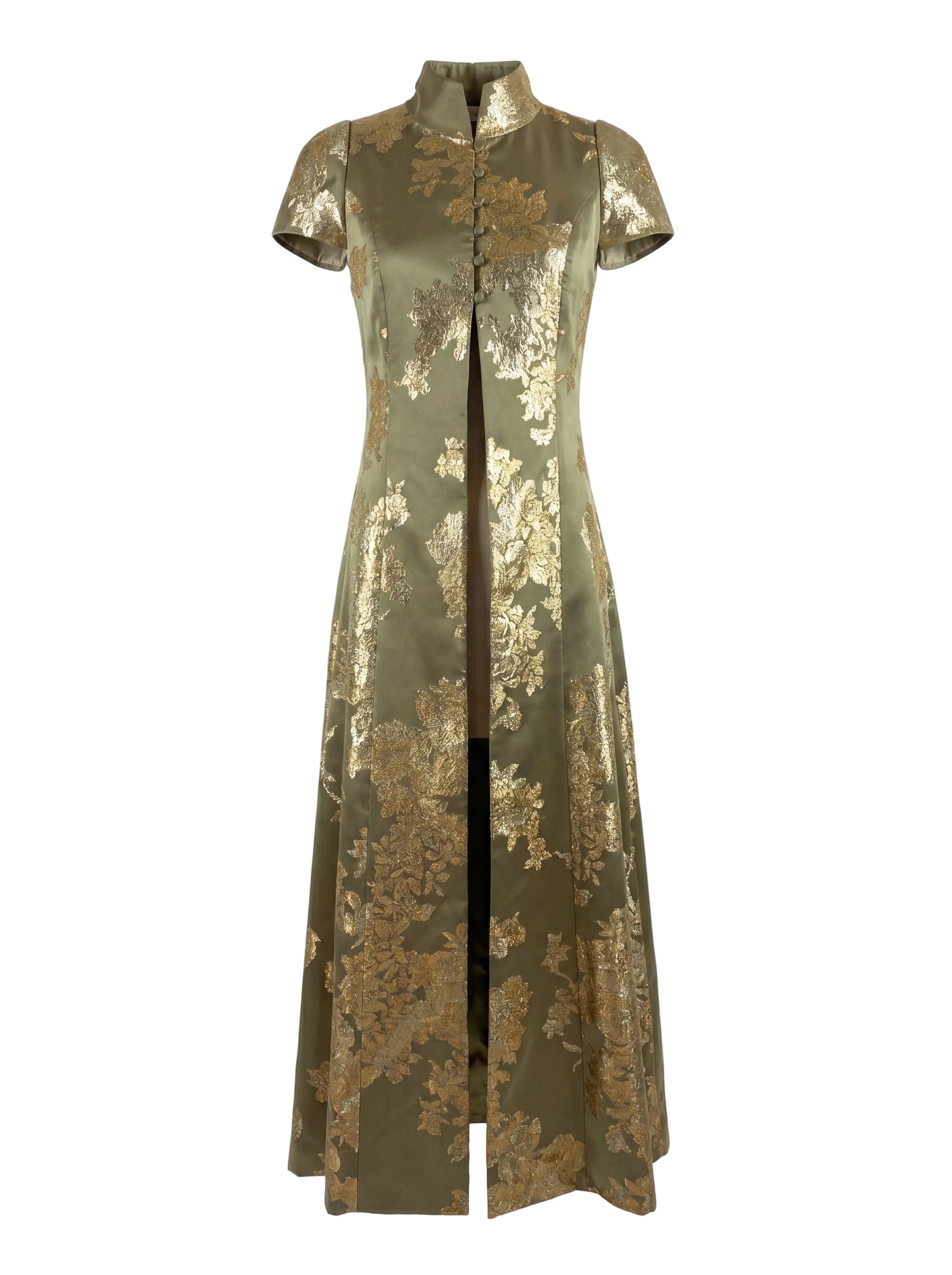 Gilded Peony Caftan